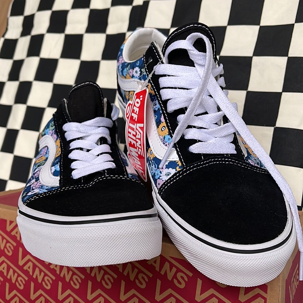 Vans Old Skool Floral Black/Multi Men’s sneakers - Picture 9 of 16